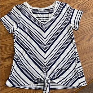 Striped Top (Dressbarn)